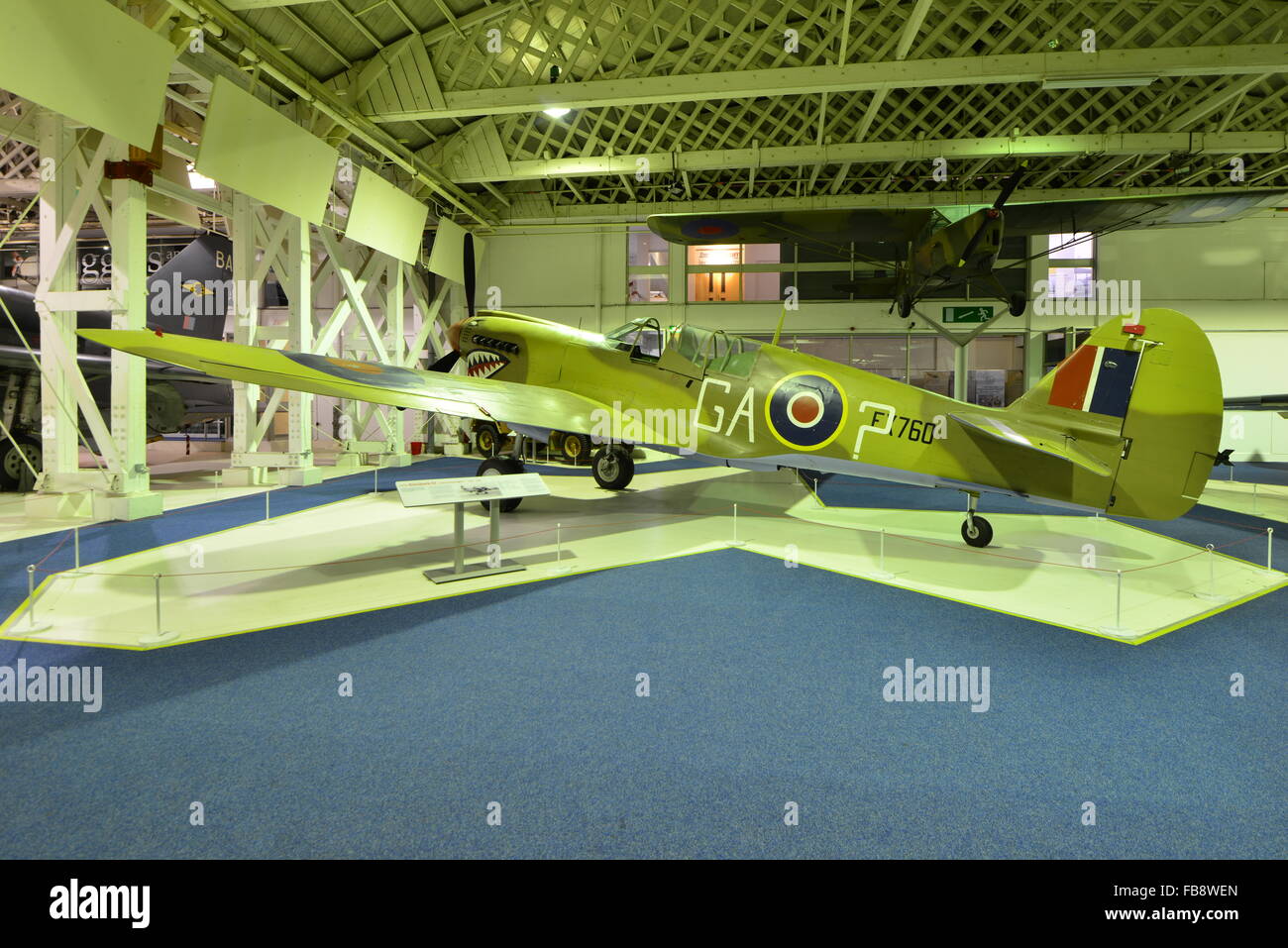Curtiss p 40 kittyhawk hi-res stock photography and images - Alamy
