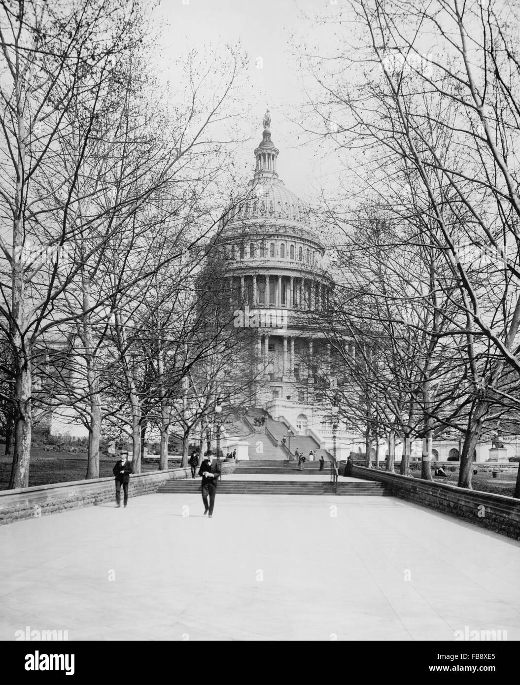 Capitol Building, Washington, D.C., USA, circa 1915 Stock Photo