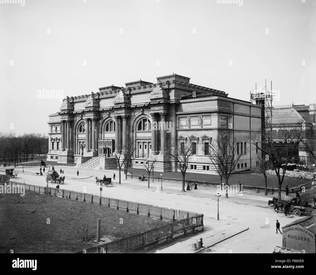 Metropolitan Museum of Art, New York City, New York, USA, 1903 Stock Photo