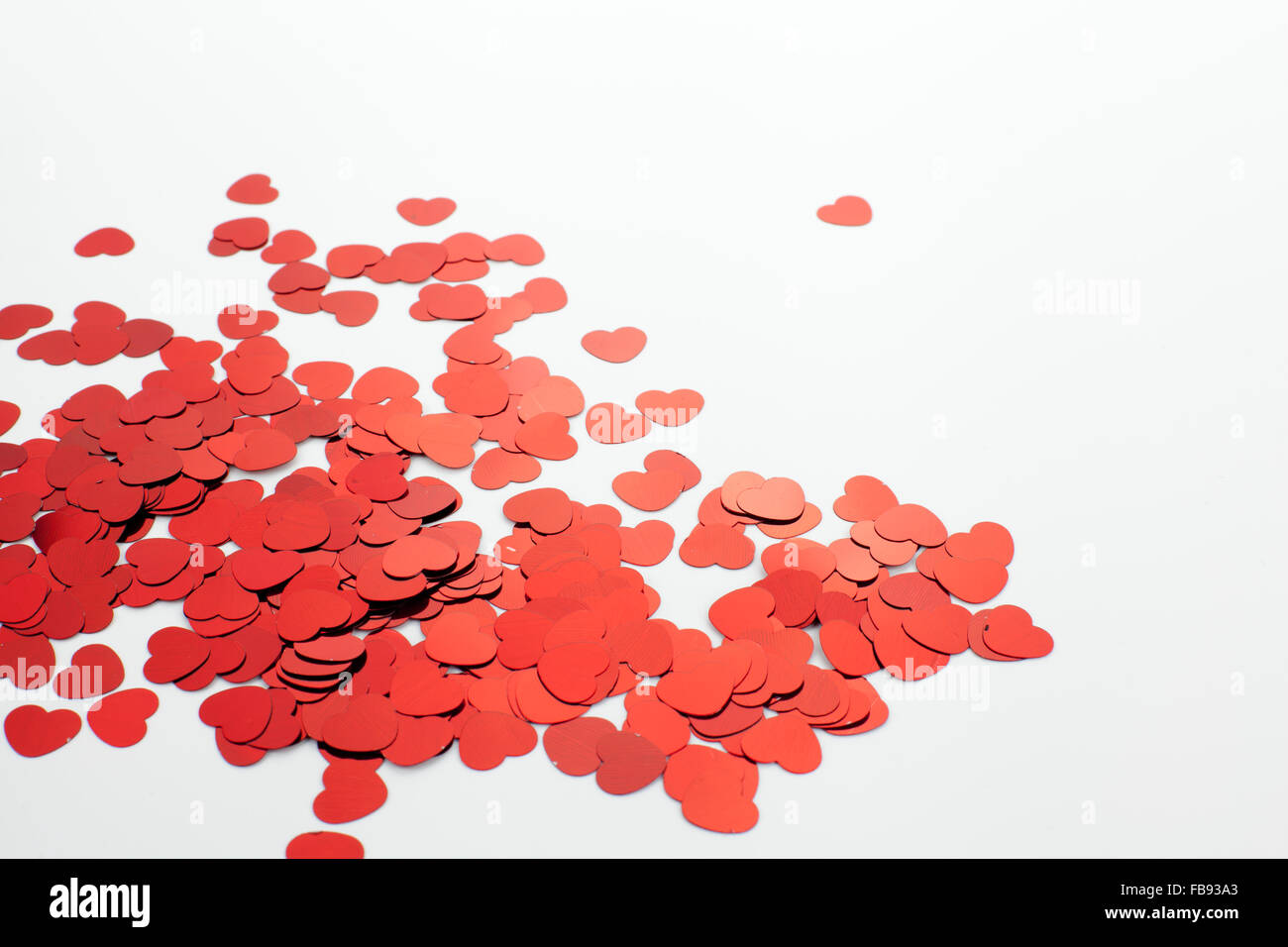 red hearts background with copy space Stock Photo - Alamy