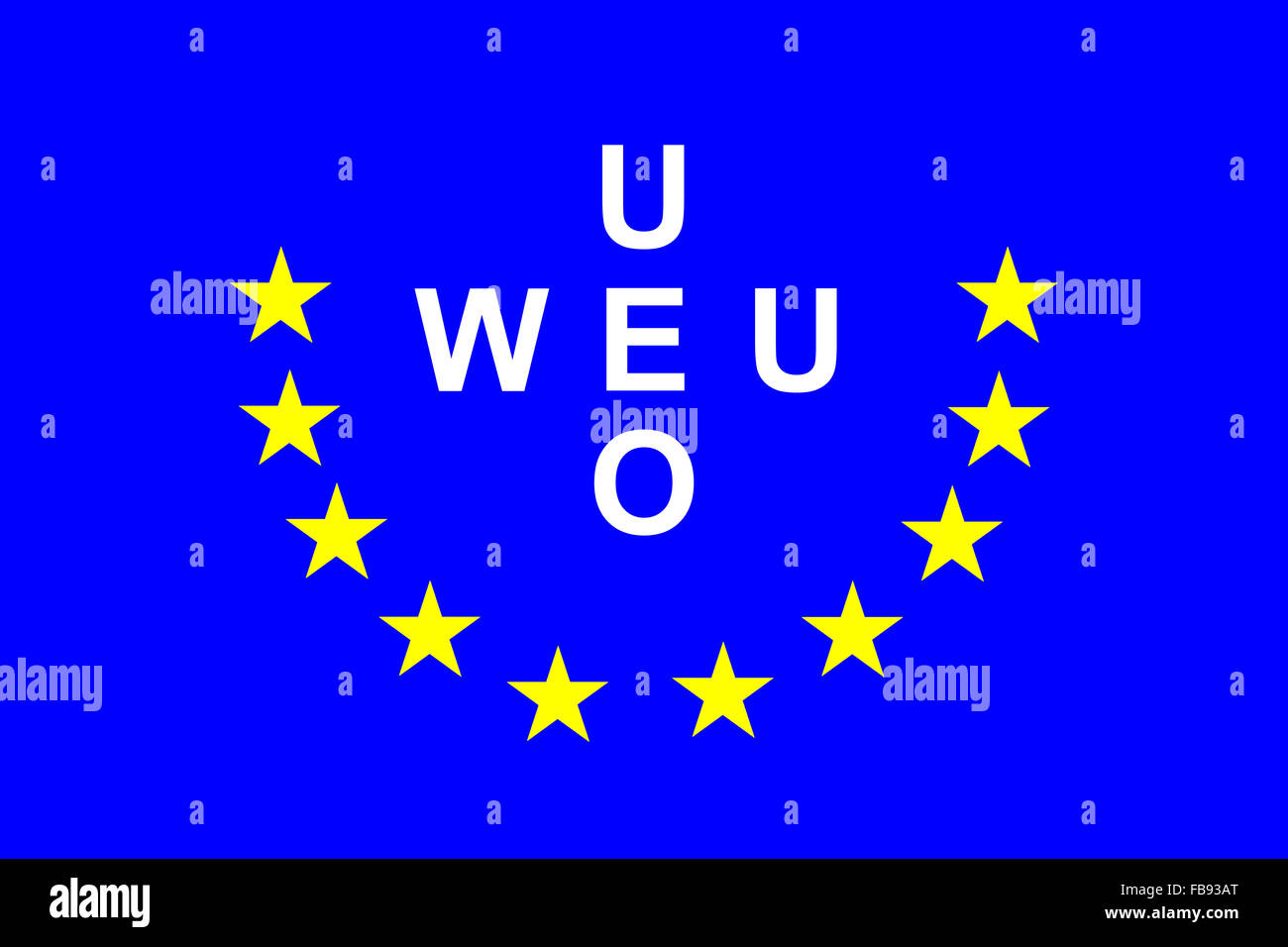 The Western European Union was the international organisation and military  alliance that succeeded the Western Union Stock Photo - Alamy