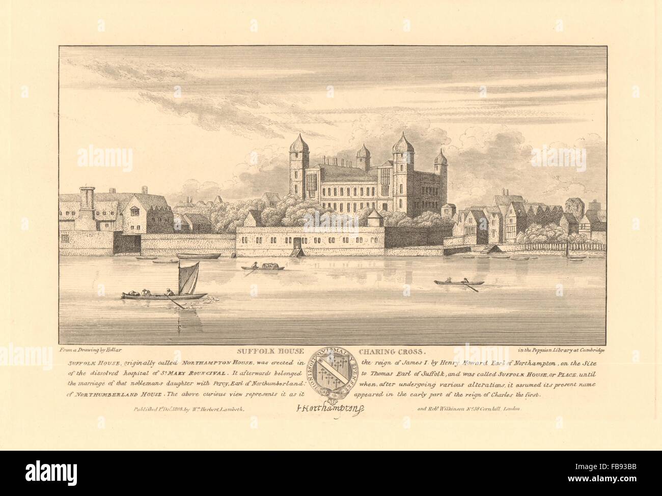 NORTHUMBERLAND HOUSE aka SUFFOLK/NORTHAMPTON HOUSE), Charing Cross