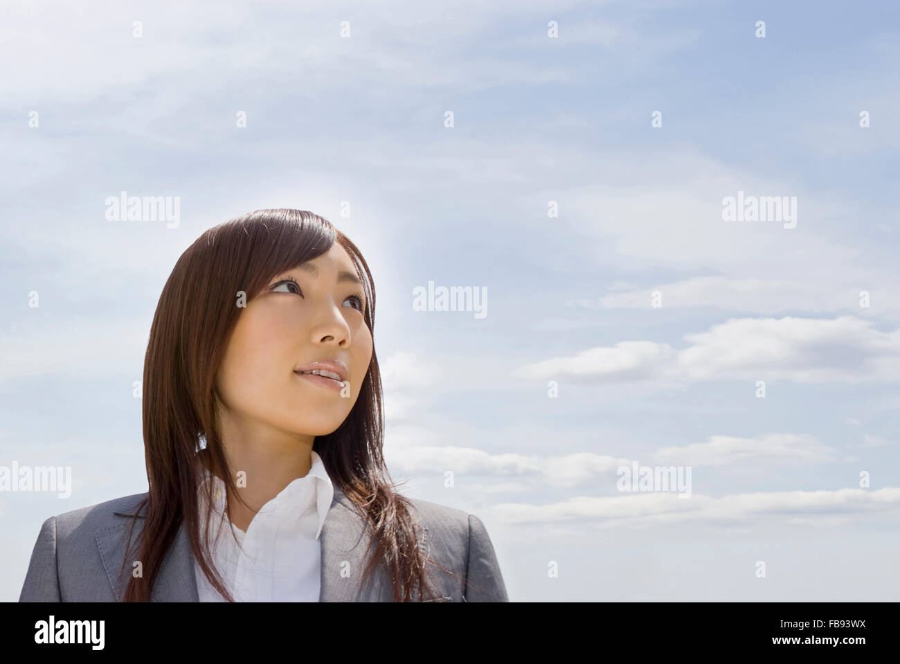 Portrait of young business woman Stock Photo - Alamy