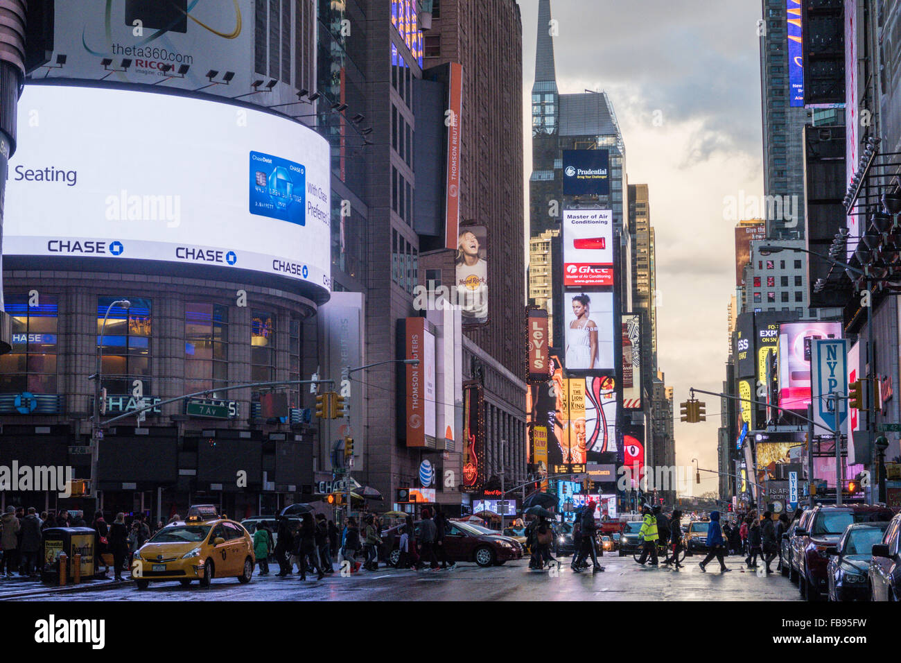 Times Square Reflection, Manhattan, GUILLAUME GAUDET · Art