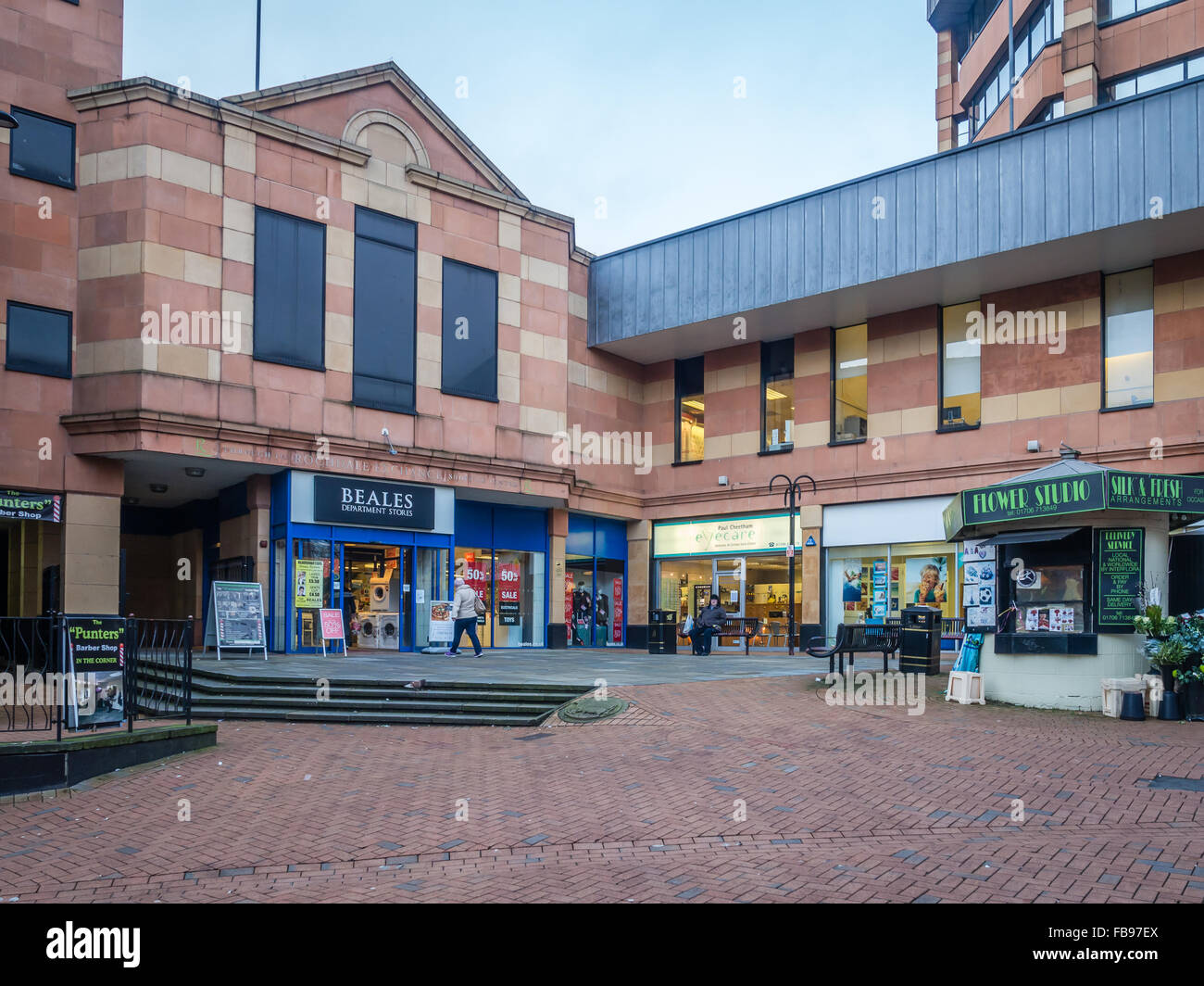 Yorkshire St, Rochdale Town Centre Stock Photo Alamy
