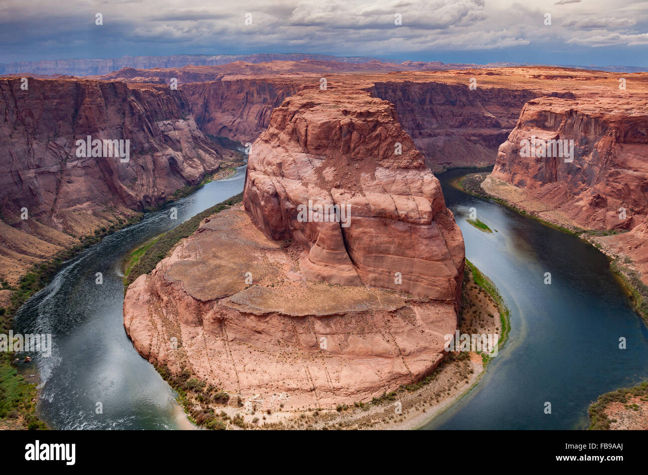 Arizona Horseshoe Bend Stock Photo Alamy