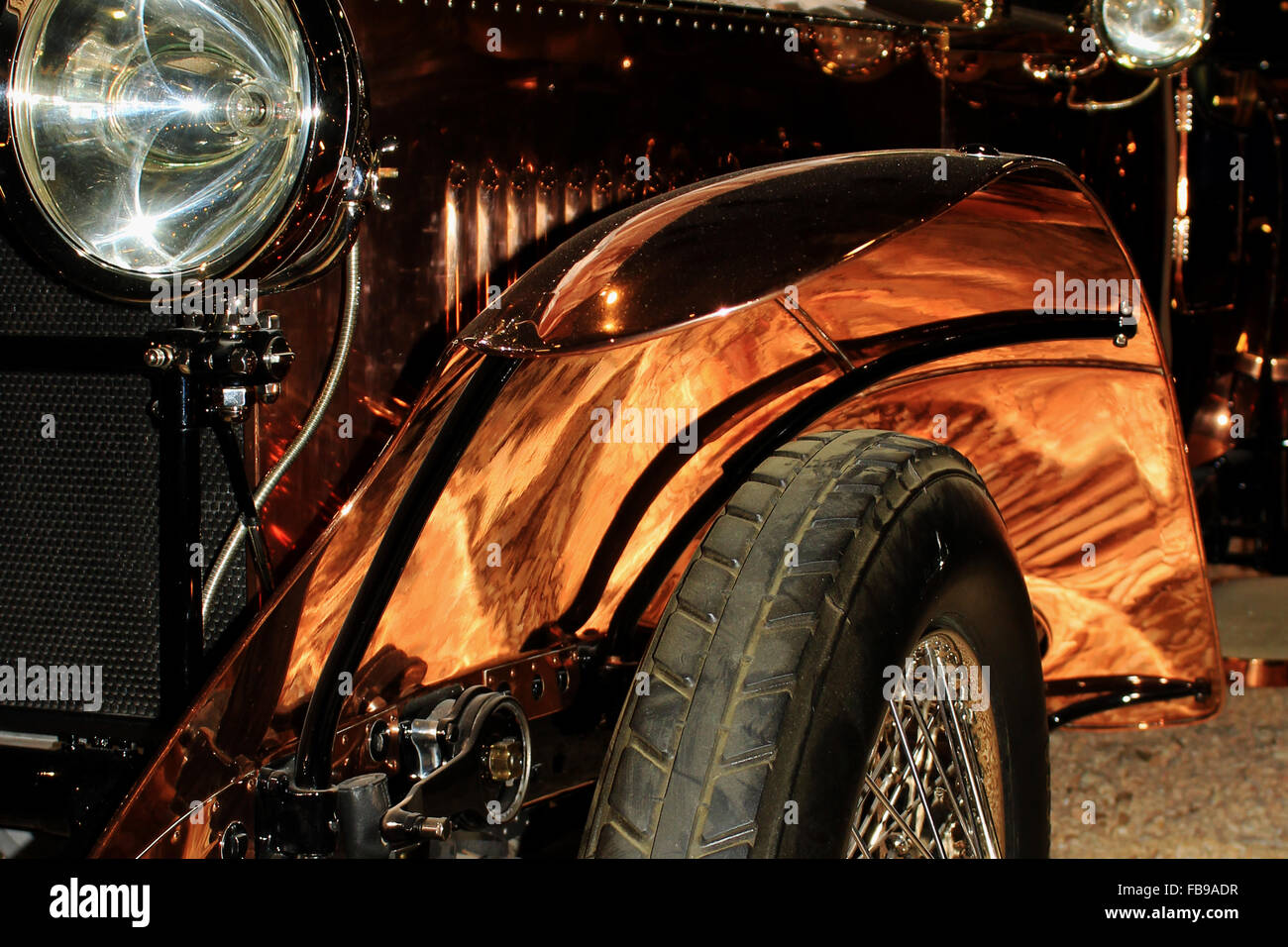 bill harrah car collection rolls royce silver ghost brian mcguire Stock