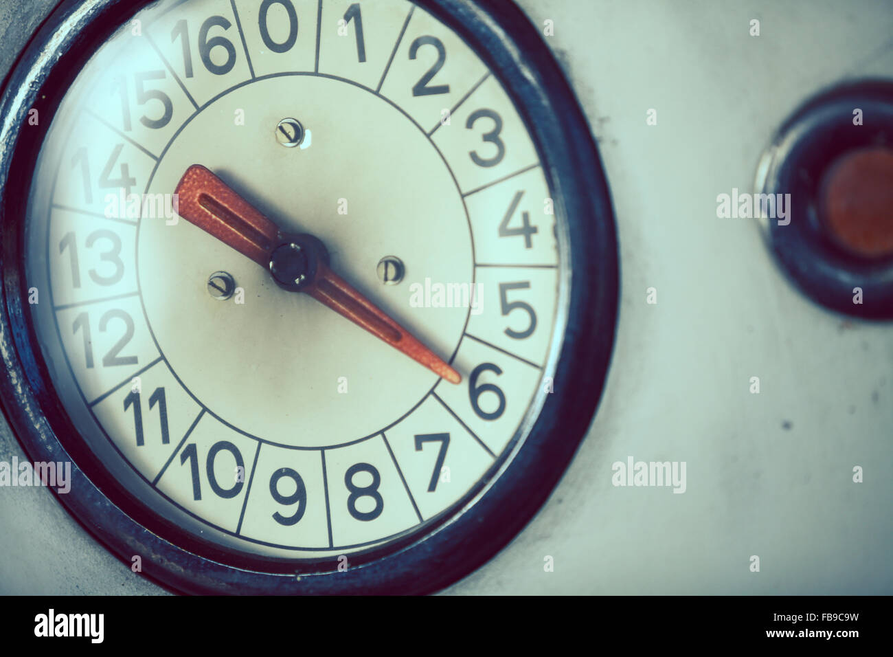 Color close up shot of an old pressure gauge Stock Photo - Alamy