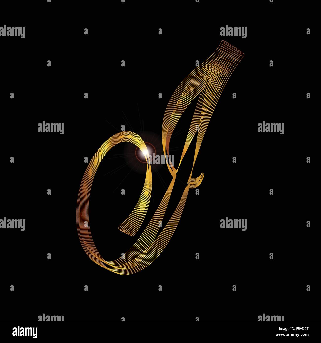 Alphabet letter i Stock Vector Images - Alamy