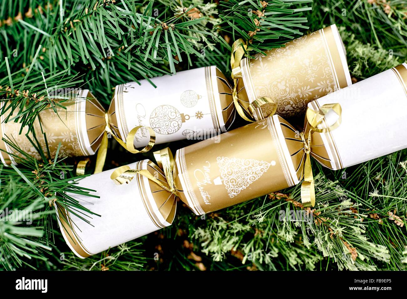 A studio photo of christmas bon bons Stock Photo Alamy