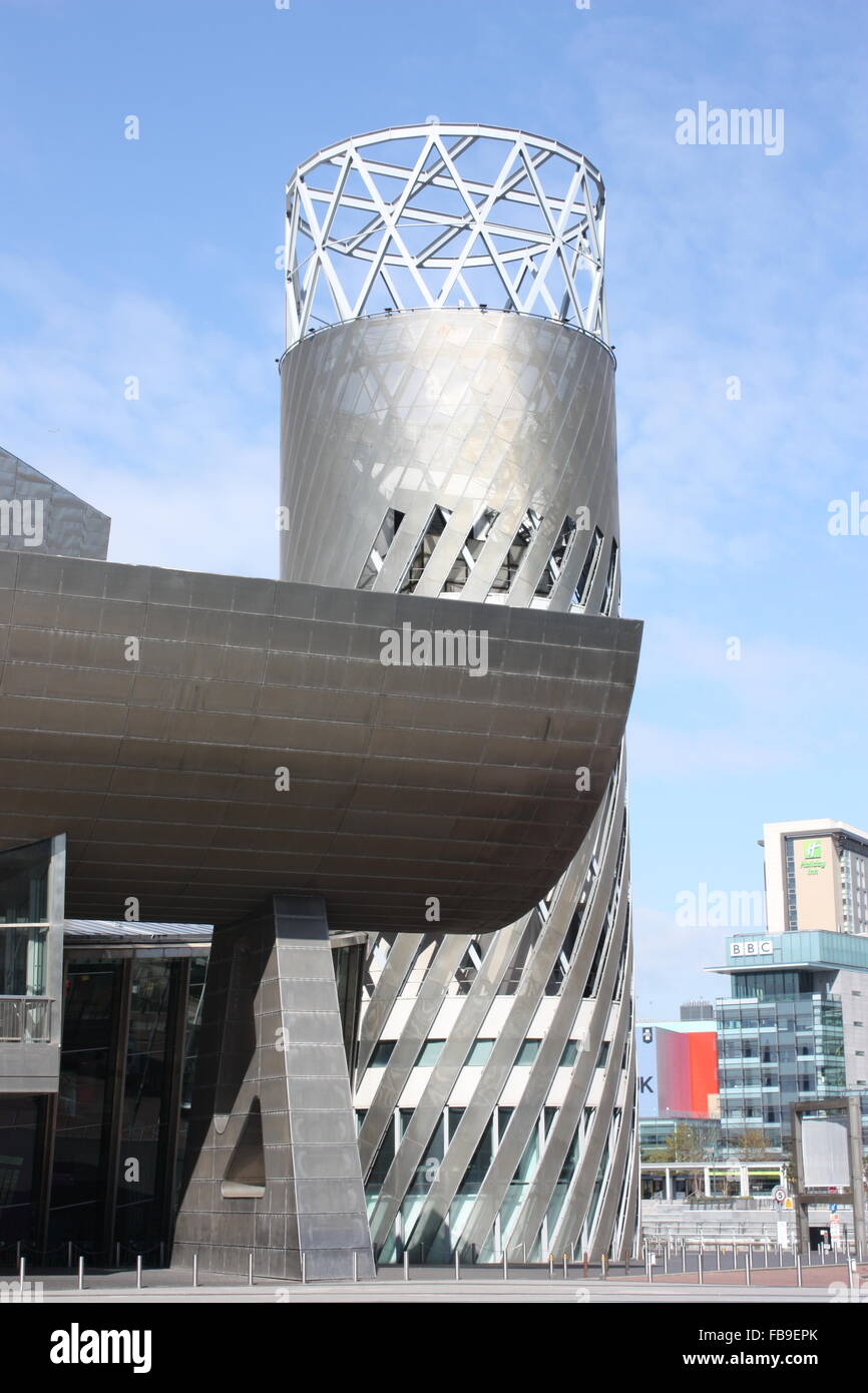 The Lowry Centre at Salford Quays, Greater Manchester Stock Photo Alamy
