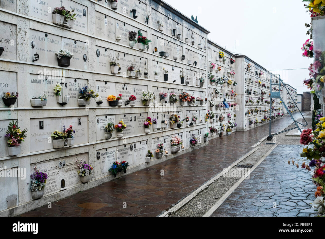 Cimitero, Venice Stock Photo Alamy