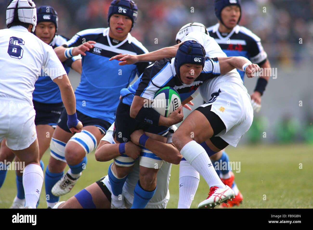 Toho Rugby Osaka, Japan. 11th Jan, 2016. Taichi Mano Rugby : The 95th All Japan ...