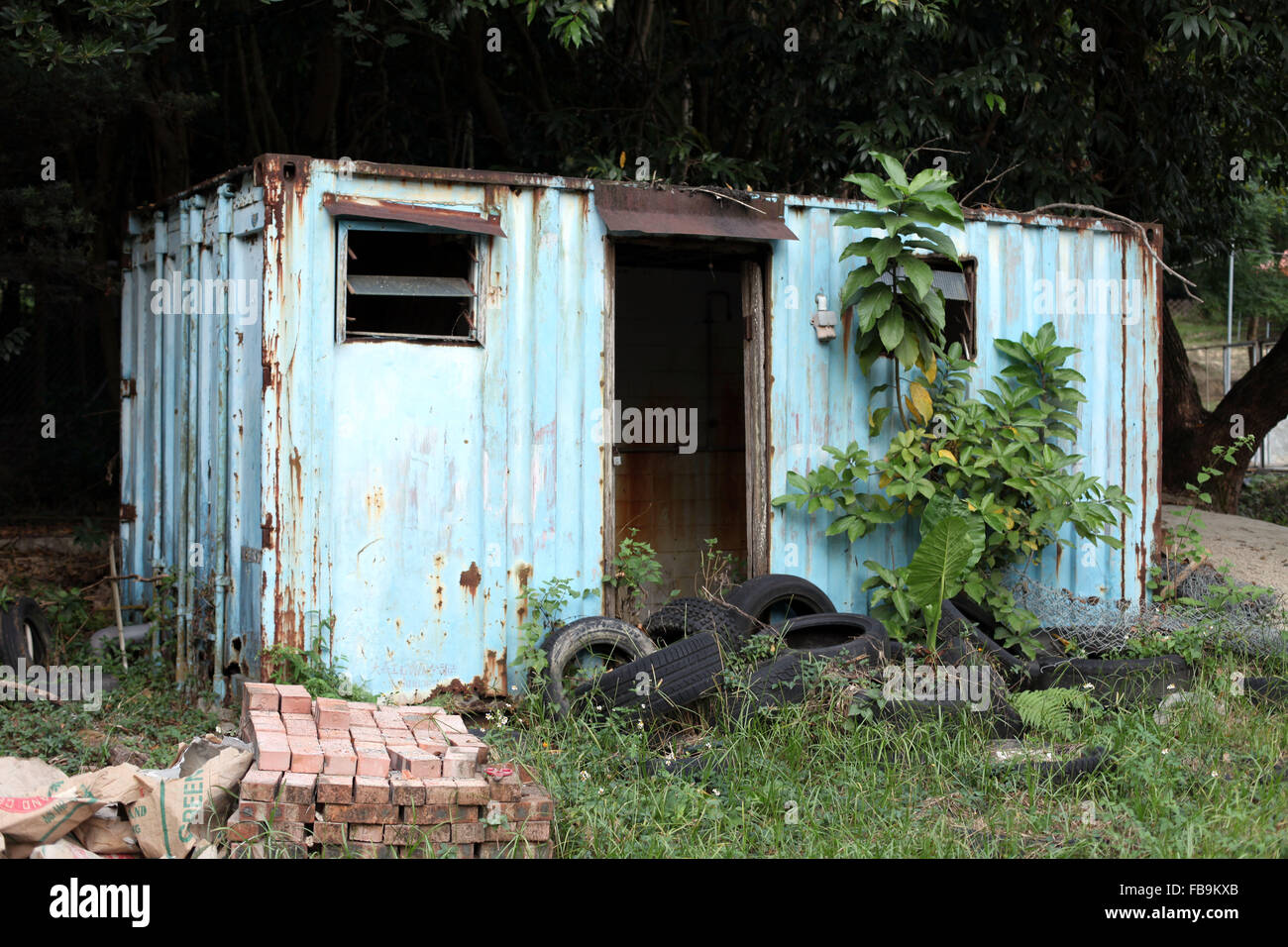 Old Rusty House Rusty Storage Tank Converted Into A Luxurious Tiny