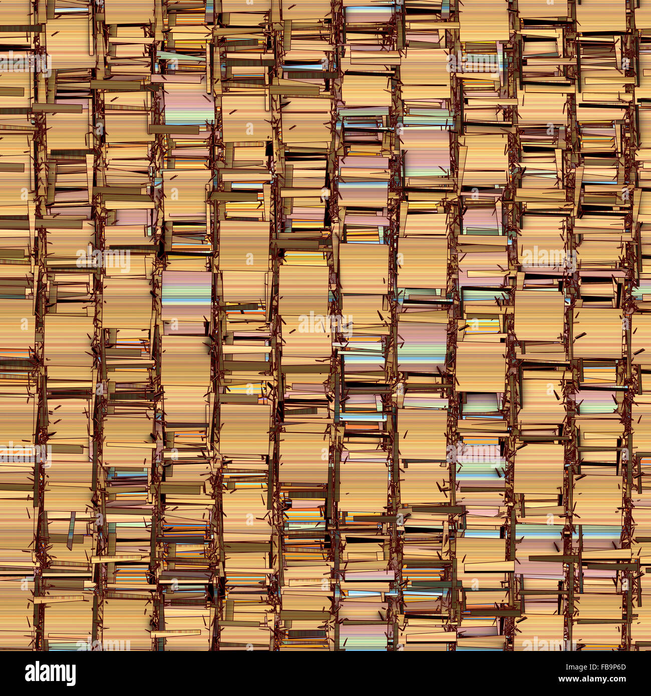 abstract fragmented backdrop pattern in orange beige Stock Photo - Alamy