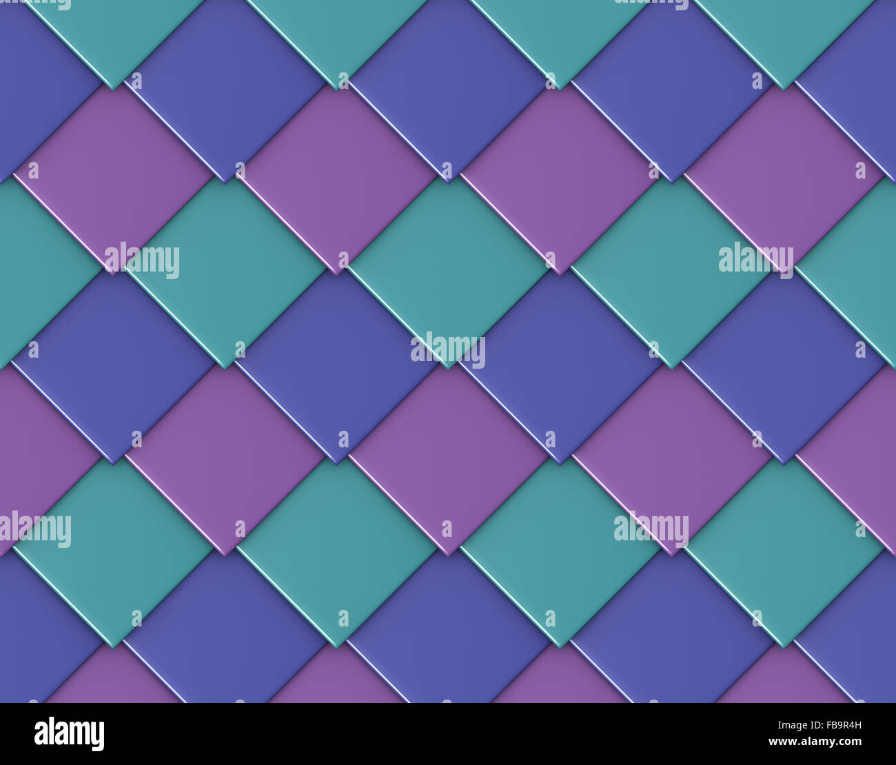 abstract diagonal square diamond shape tile backdrop Stock Photo - Alamy