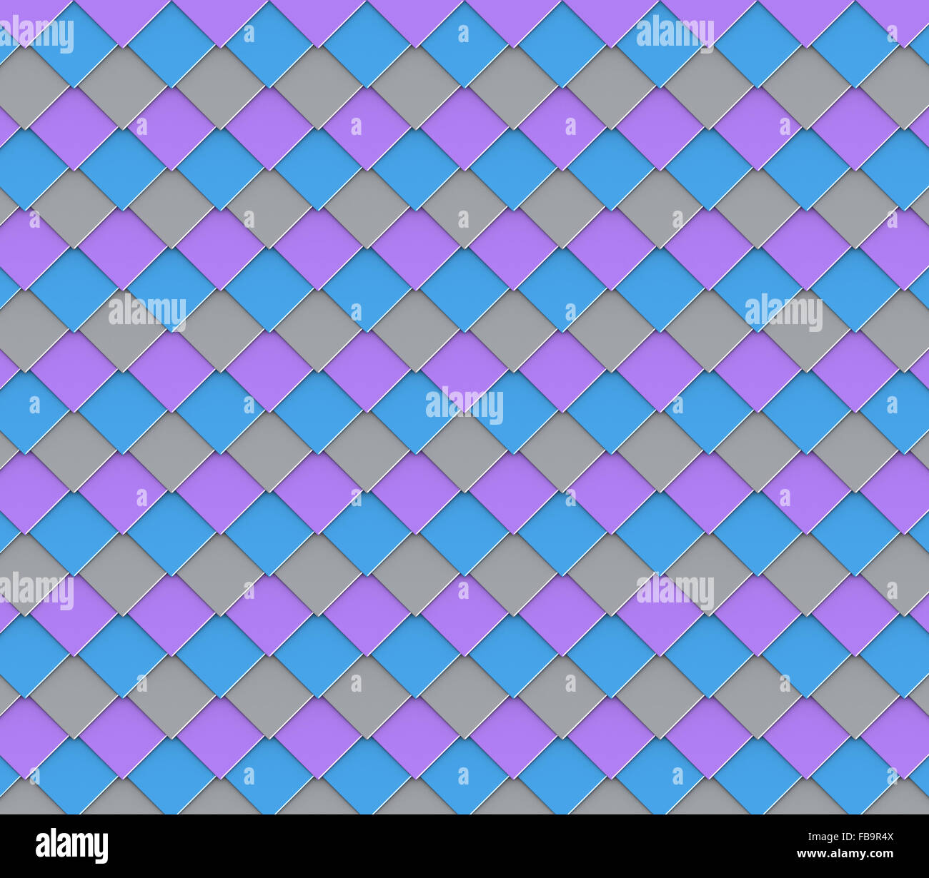 abstract diagonal square diamond shape tile backdrop Stock Photo - Alamy