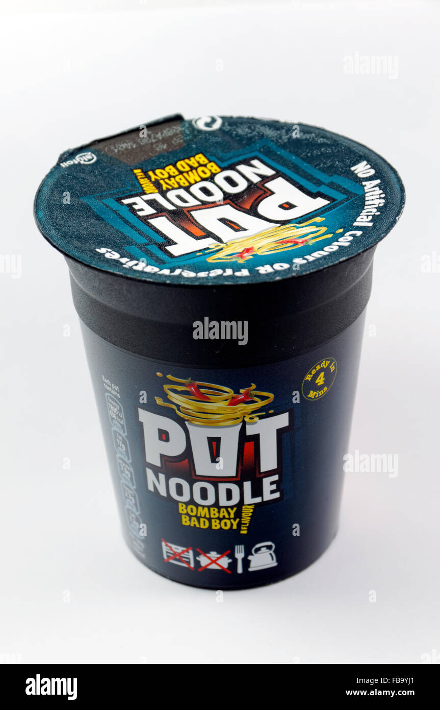 Pot Noodle. Stock Photo
