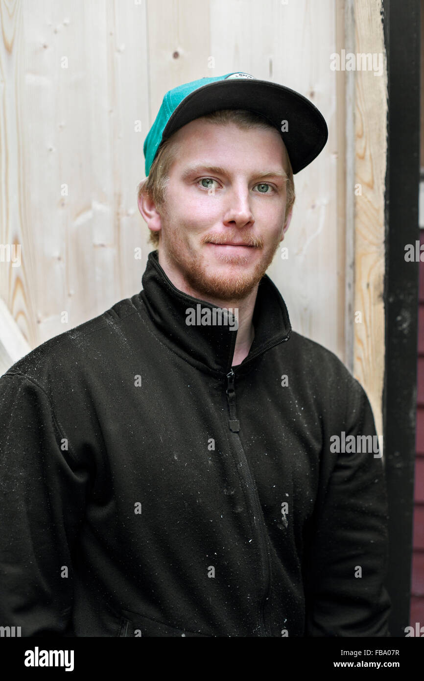 man in baseball cap