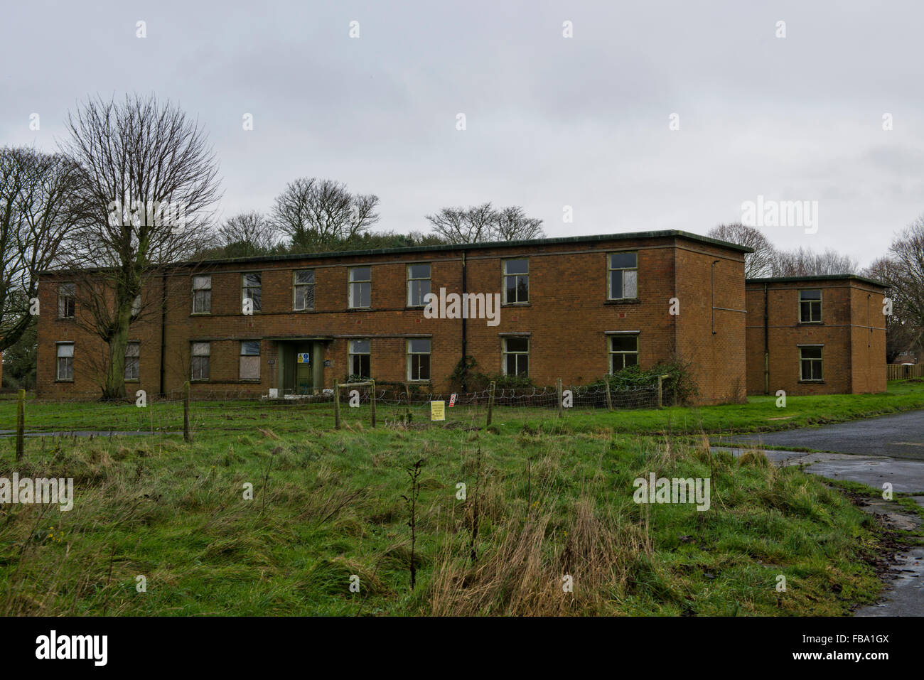 Derelict ex RAF base at West Raynham, Norfolk, UK Stock Photo Alamy