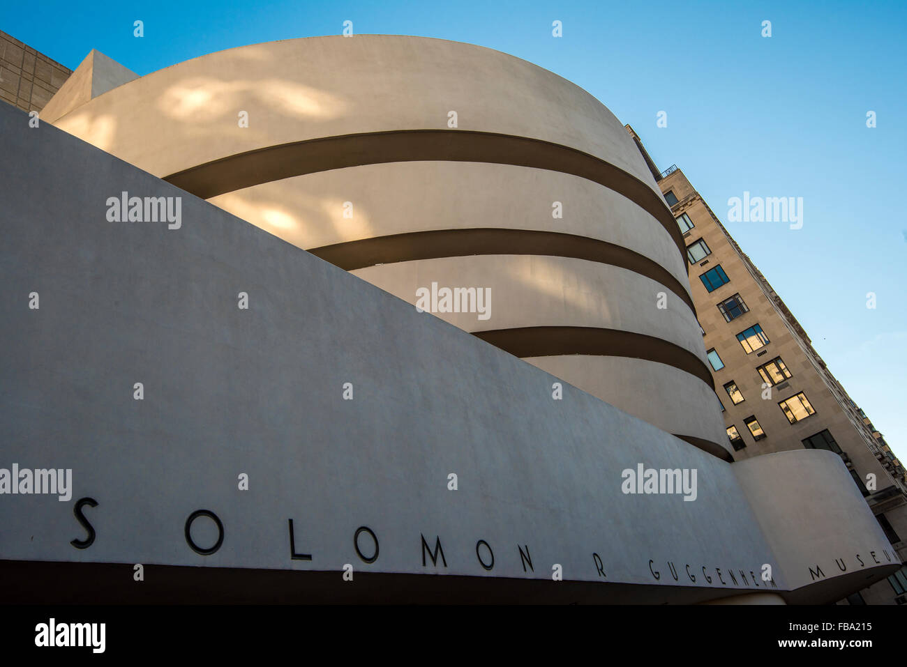 Solomon R. Guggenheim Museum, Manhattan, New York, USA Stock Photo Alamy