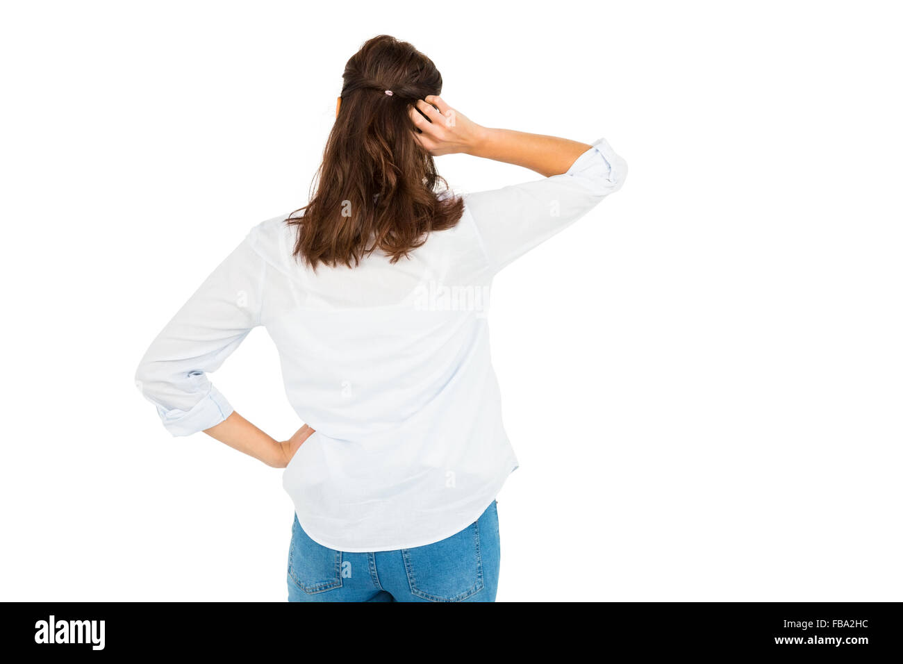Rear view of head hi-res stock photography and images - Alamy