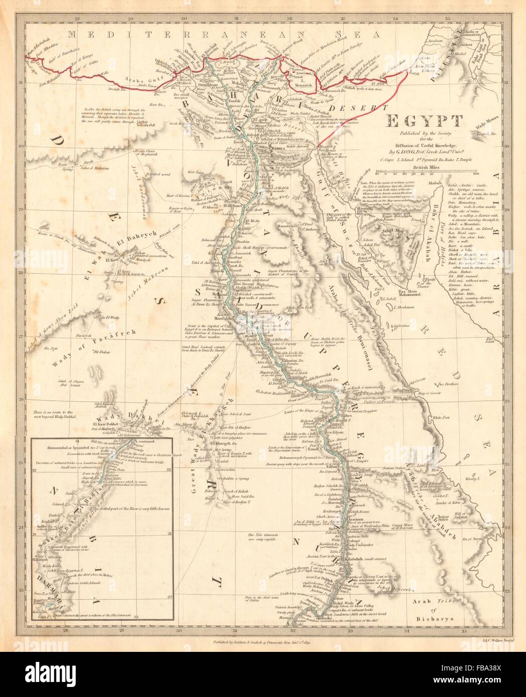 Nile Valley Map High Resolution Stock Photography and Images - Alamy