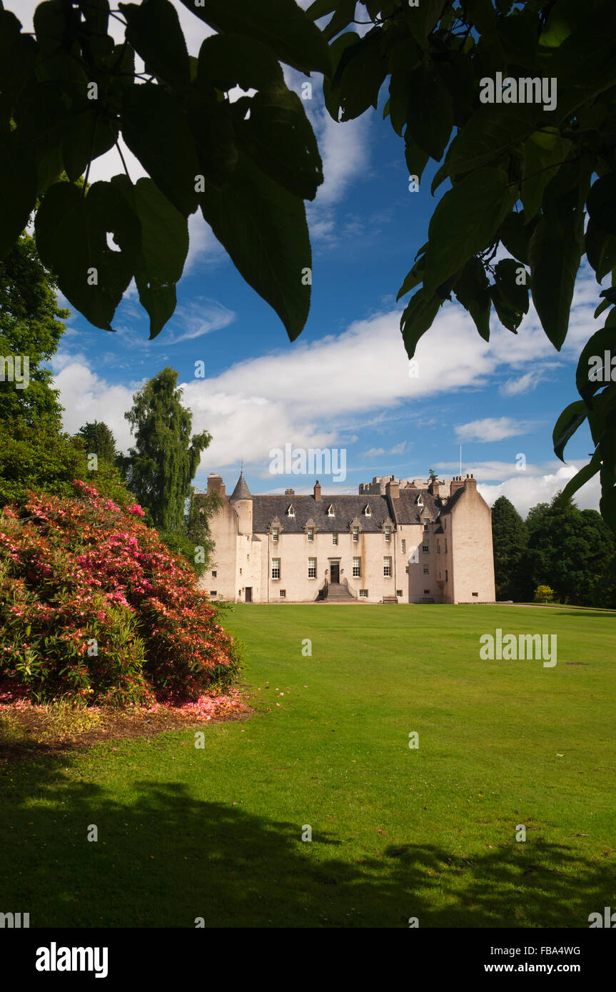 Drum Castle, near Drumoak, Aberdeenshire, Scotland. Stock Photo