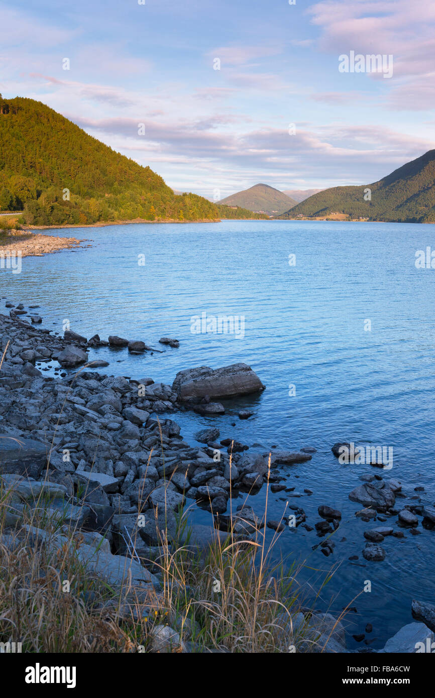 Norway, Gudbrandsdal, Lom, Scenic view of landscape Stock Photo