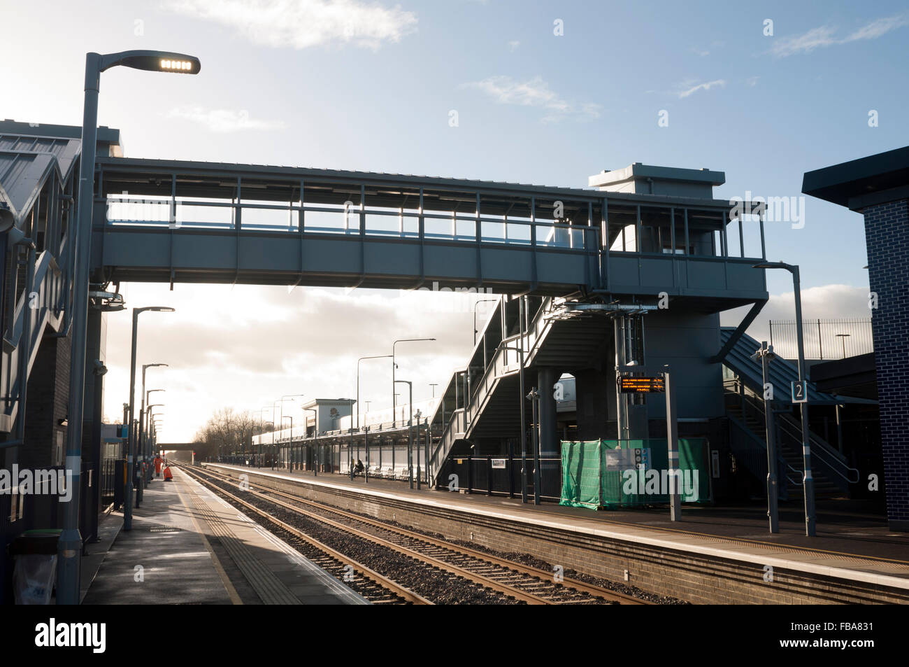 Bicester Village railway station, Oxfordshire, UK Stock Photo Alamy
