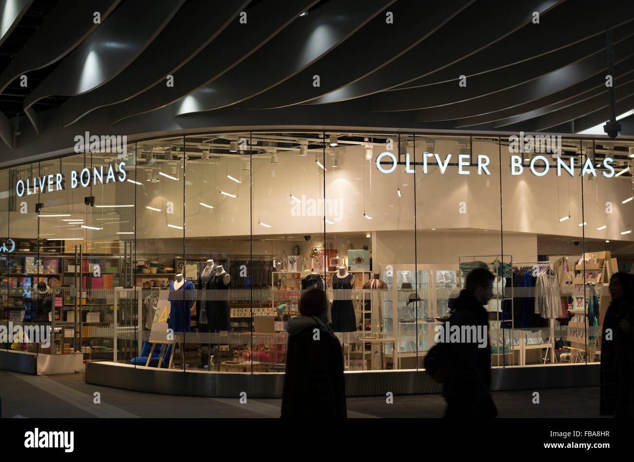 Oliver Bonas store, Grand Central, Birmingham, UK Stock Photo - Alamy