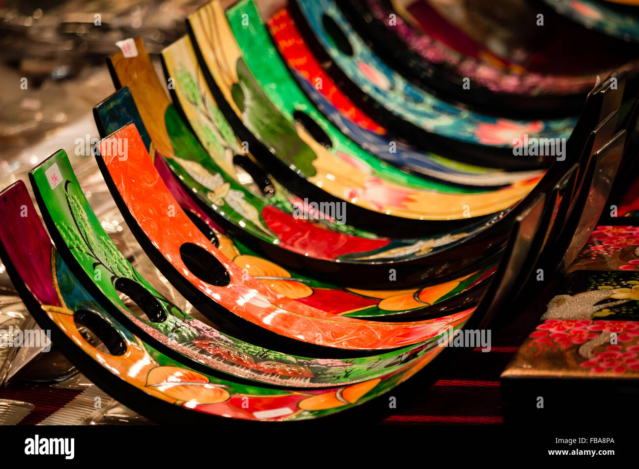 Curved world Stock Photo