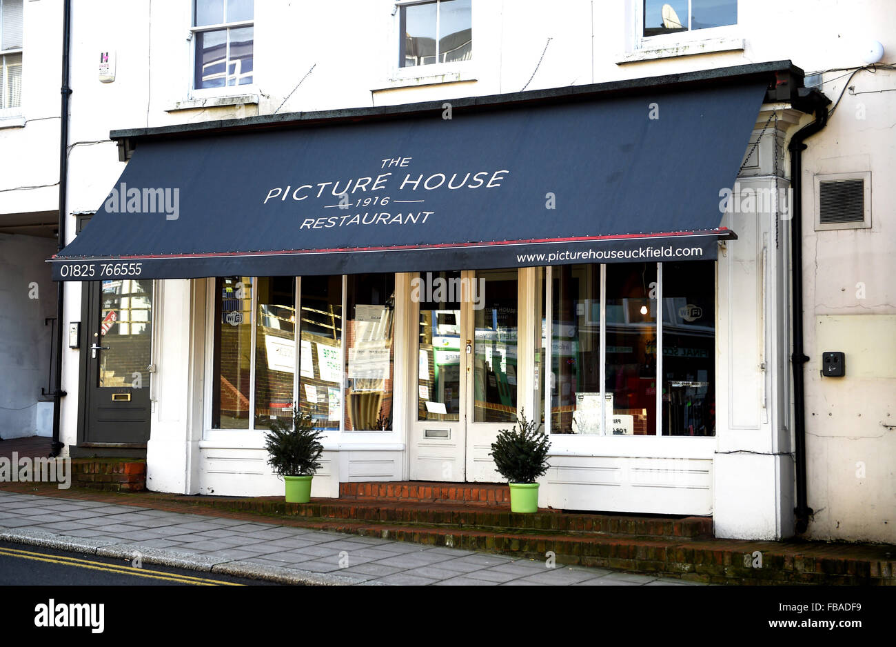 The Picture House Restaurant across the road from the Uckfield Picture