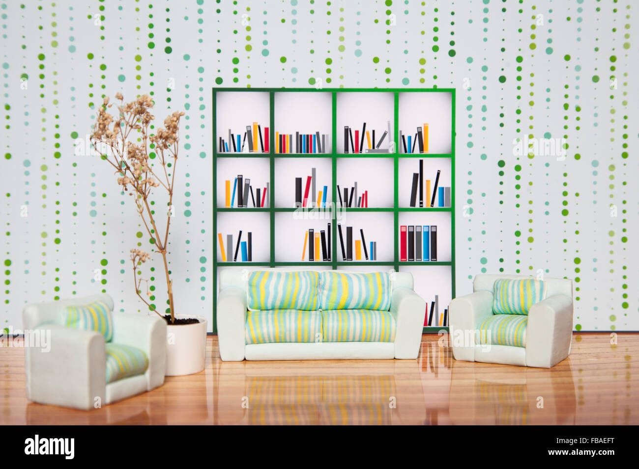 Living room interior. Stock Photo