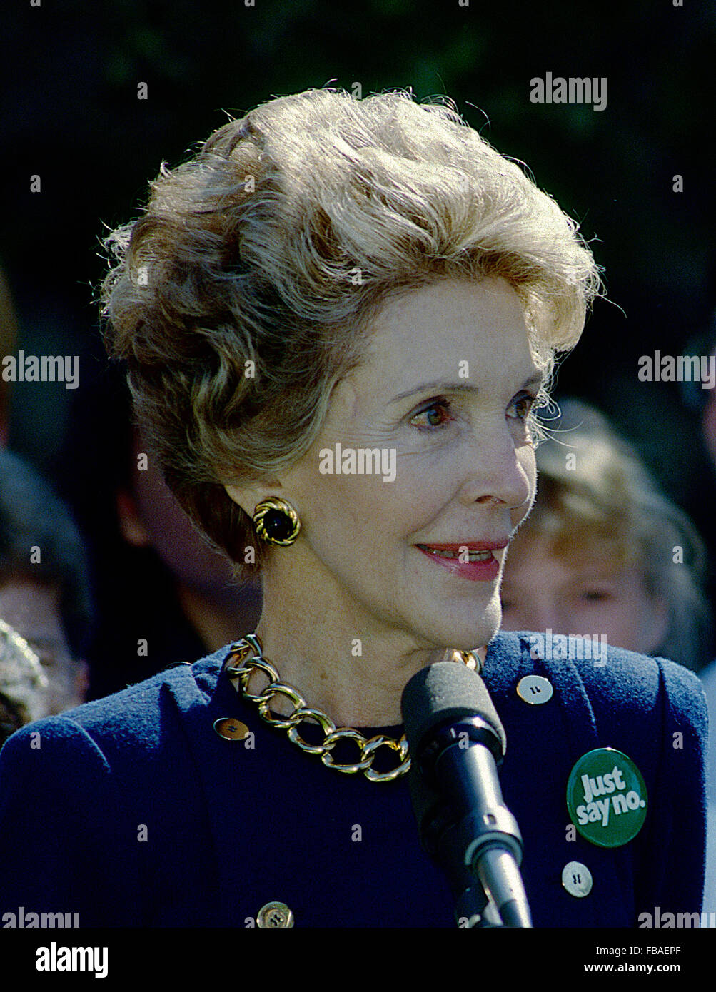 Nancy Reagan Just Say No High Resolution Stock Photography And Images Alamy