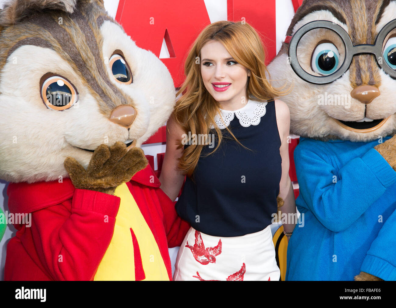 'Alvin and the Chipmunks: The Road Chip' premiere at the Darryl F ...