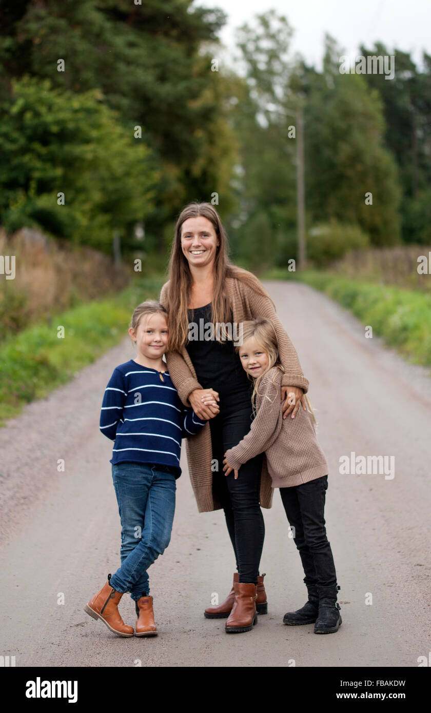 Two adult daughters mother hi-res stock photography and images - Alamy