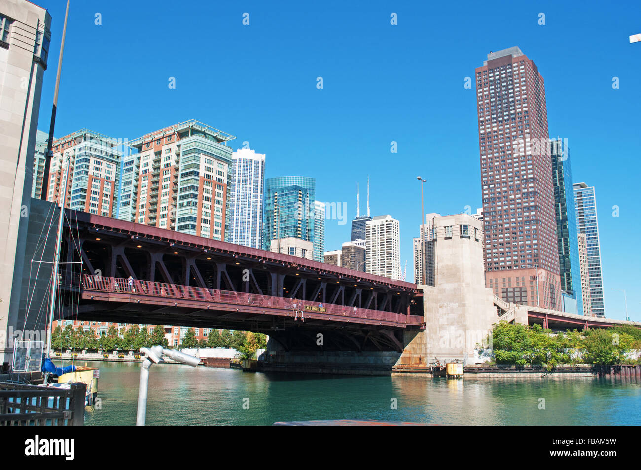 Chicago river lakefront hi-res stock photography and images - Alamy