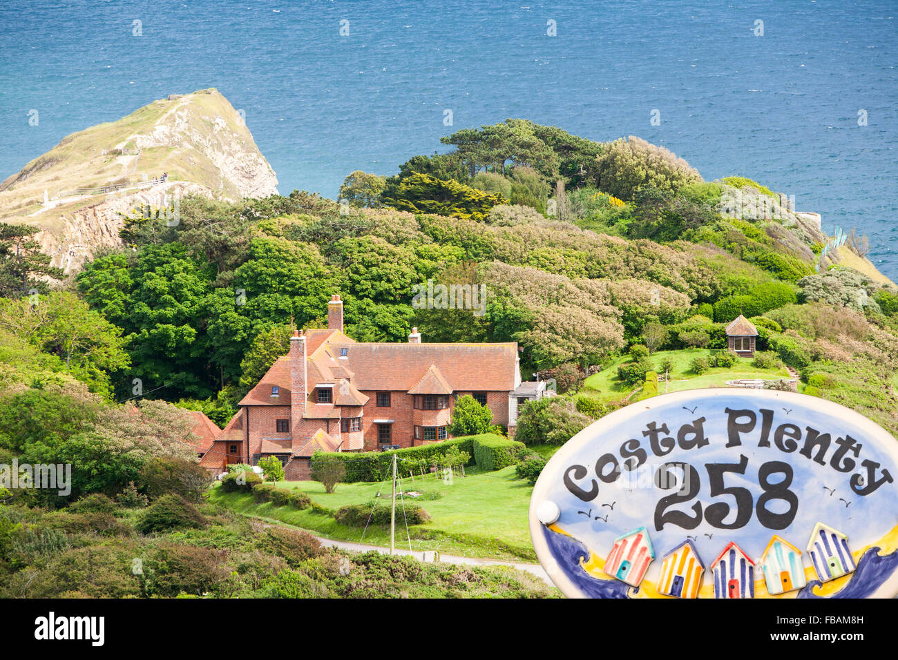 Coastal erosion lulworth cove High Resolution Stock Photography and