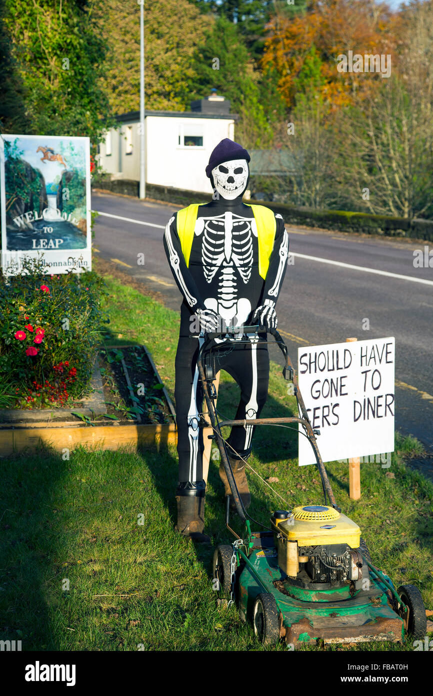 Halloween in Leap West Cork Ireland Stock Photo Alamy