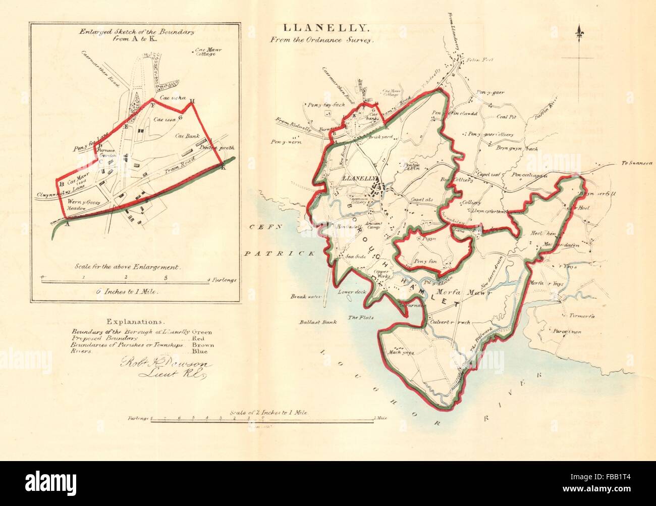 Llanelli Town Stock Photos & Llanelli