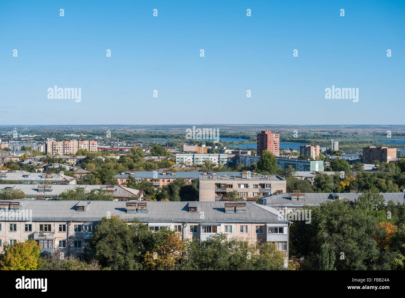 Typical small city Stock Photo - Alamy