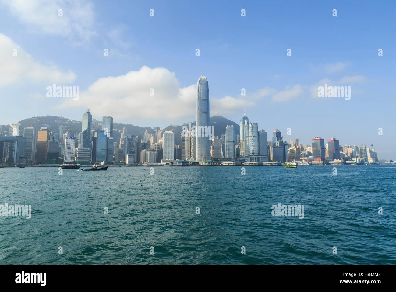 High rise buildings in Hong Kong Island Stock Photo - Alamy