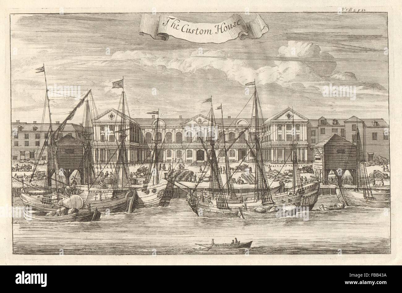 Custom house london 18th century hires stock photography and images