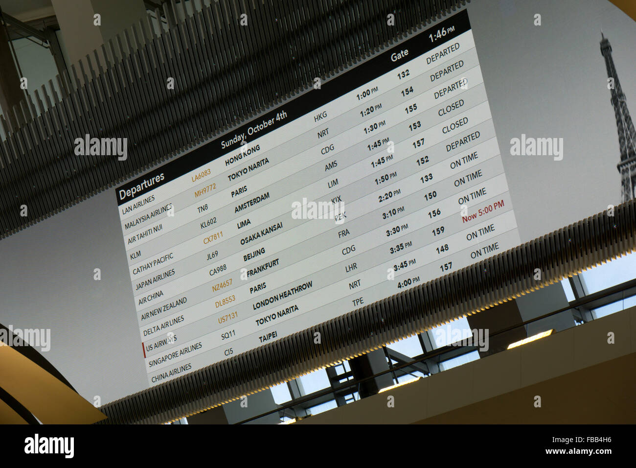 Lax departures hires stock photography and images Alamy