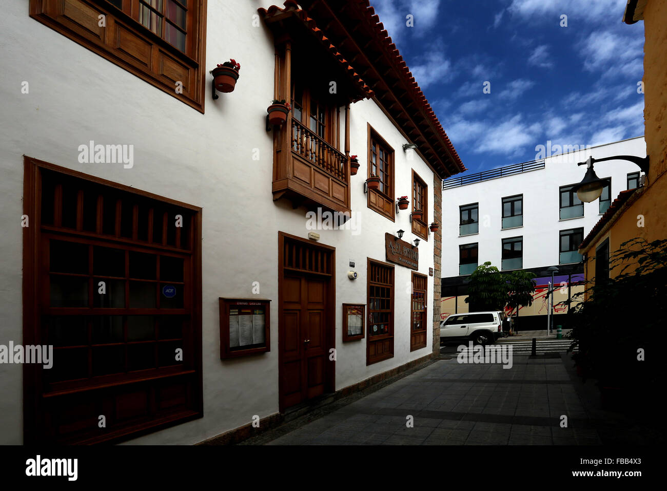 Old city of Puerto de la Cruz, Tenerife Stock Photo - Alamy