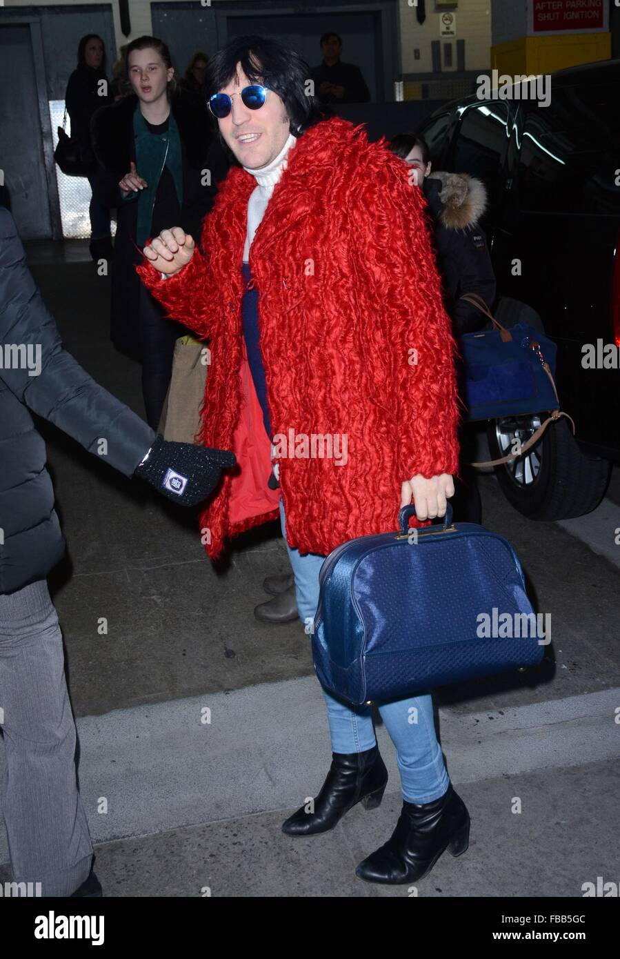 New York, NY, USA. 13th Jan, 2016. Noel Fielding out and about for Celebrity Candids - WED, New York, NY January 13, 2016. Credit:  Derek Storm/Everett Collection/Alamy Live News Stock Photo