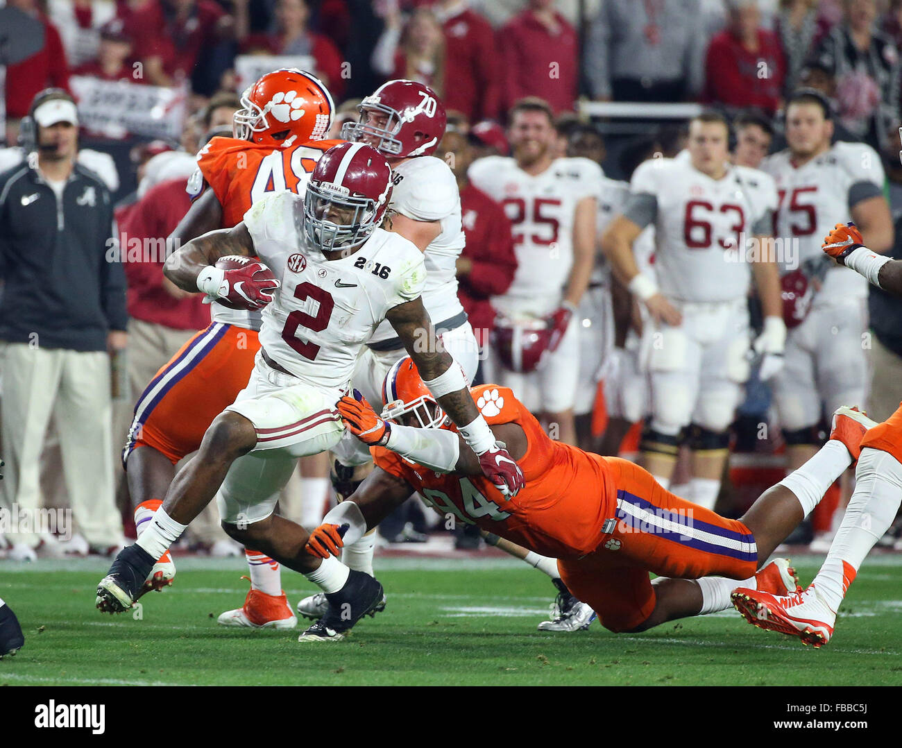 January 11 2016 Derrick Henry 2 Of The Alabama Carries The