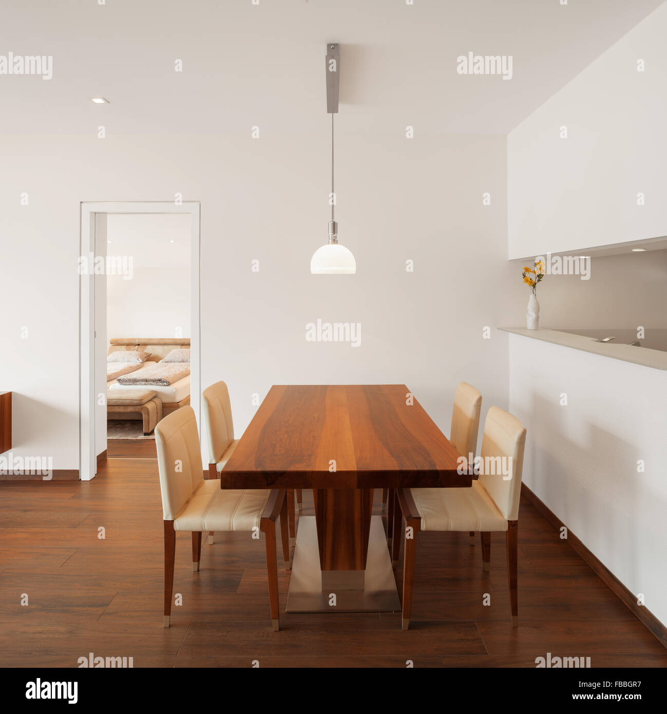 Modern interior wall chairs hi-res stock photography and images - Alamy