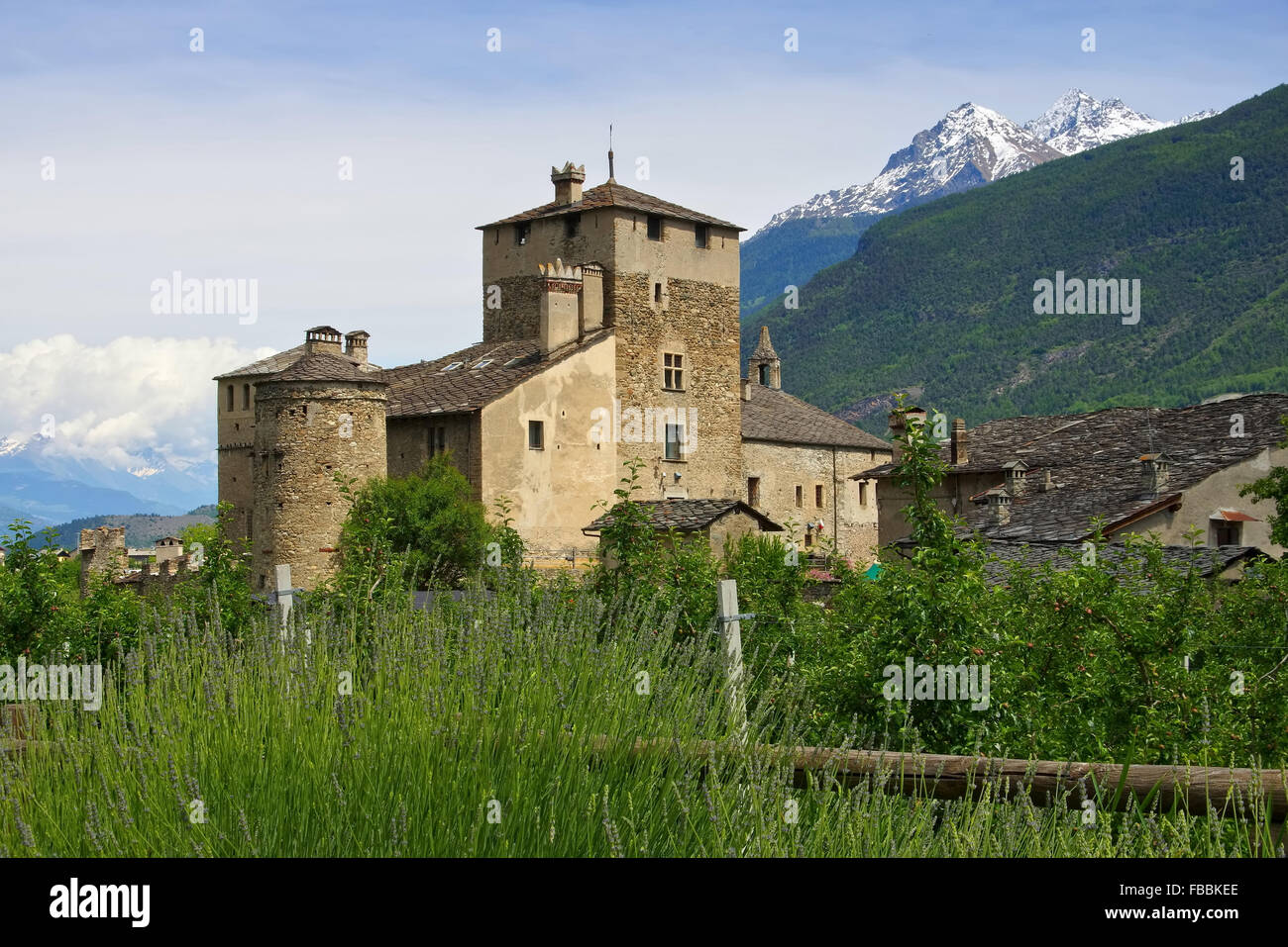 Saint-Pierre Sarriod de la Tour 01 Stock Photo